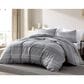 Hallmart Collectibles Noah 3-Piece Queen Comforter Set in Charcoal, , large