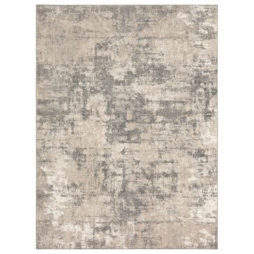 Karastan Epiphany Agusti 8" x 10" Frost Grey Area Rug, , large