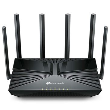 Tp-Link Archer Tri-Band 6-Stream Wi-Fi 6E Router in Black, , large