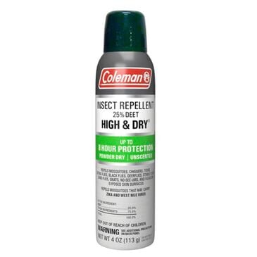 Coleman 25% DEET High & Dry Insect Repellent, , large