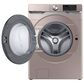 Samsung 4.5 Cu. Ft. Smart Front Load Washer with 27" Pedestal in Champagne, , large