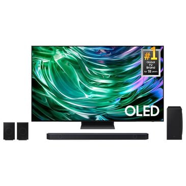 Samsung 83" 4K OLED w/Soundbar Sys, , large