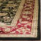 Safavieh Lyndhurst 10" x 14" Black and Red Area Rug, , large