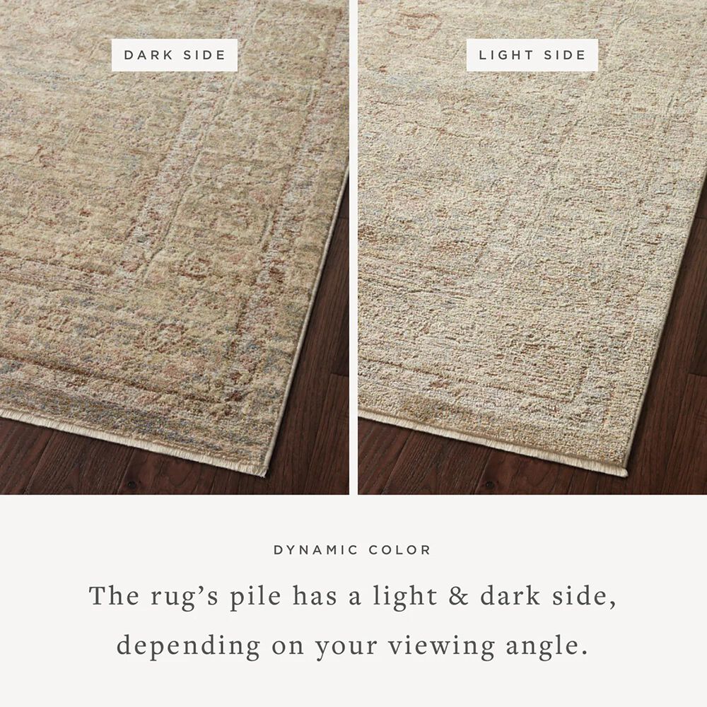 Loloi Sonnet 9&#39;3&quot; x 13&#39; Moss and Natural Area Rug, , large