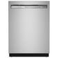KitchenAid 24" Built-In Pocket Handle Dishwasher with FreeFlex 3rd Rack and Front Control in PrintShield Stainless Steel, , large