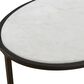 Uttermost Twofold Side Table in Satin Black and Polished White, , large