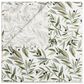 New Haus Olive Branches Muslin Swaddle in Green and White, , large