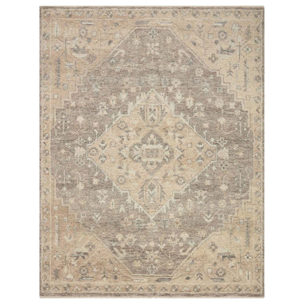 Loloi Marco 2" x 3" Taupe and Camel Area Rug, , large