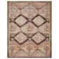 Loloi II Wynter 3"6" x 5"6" Graphite and Blush Area Rug, , large