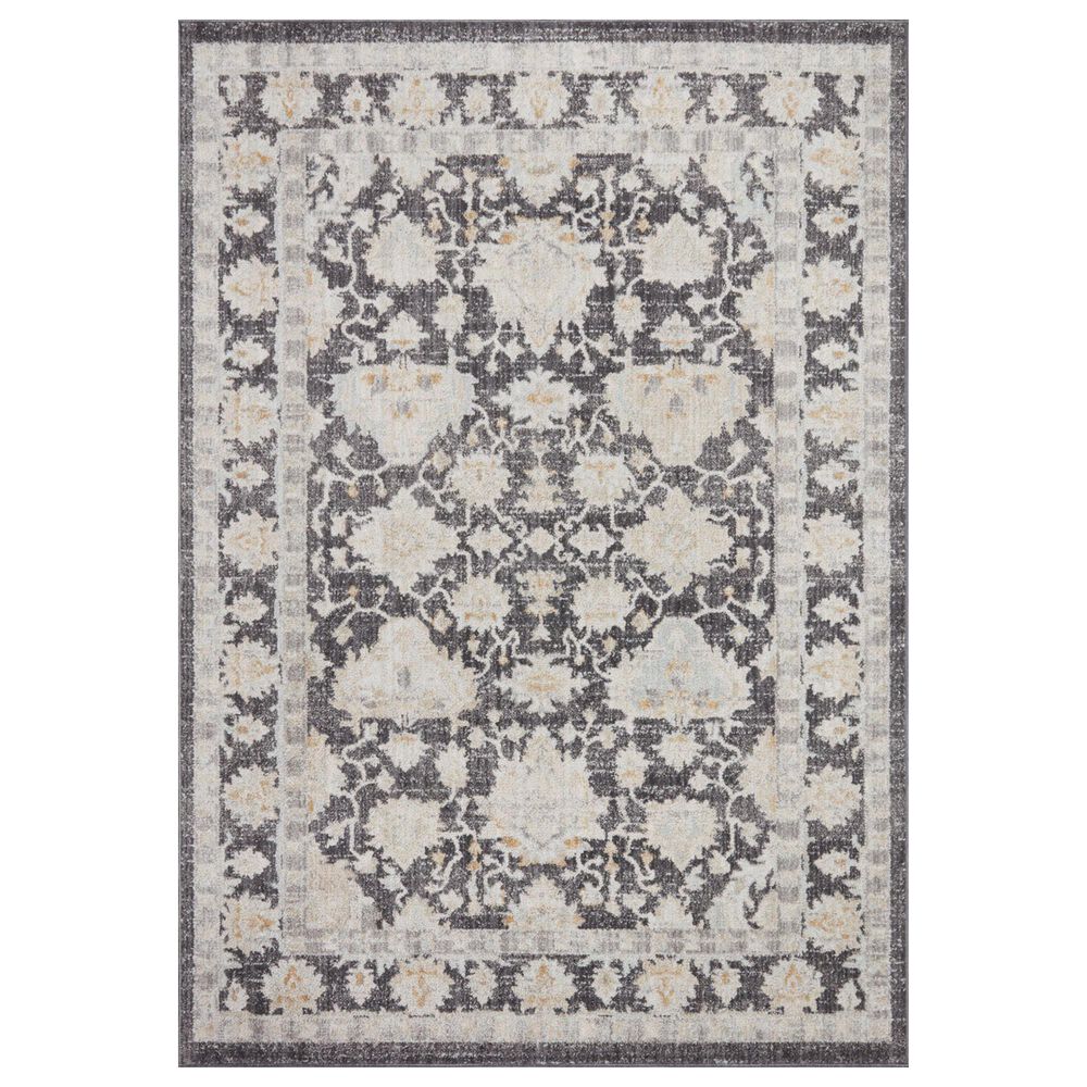 Loloi II Monroe 2"6" x 5"9" Charcoal and Natural Runner, , large