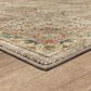 Karastan Estate Highgrove 2" x 3" Beige, Green, Blue, Coral, Purple and Grey Area Rug, , large