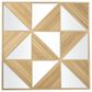 Maple and Jade 36" x 36" Wall Sculpture in Light Brown, , large