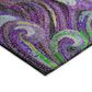 Dalyn Rug Company Seabreeze Abstract 6" x 9" Violet Area Rug, , large