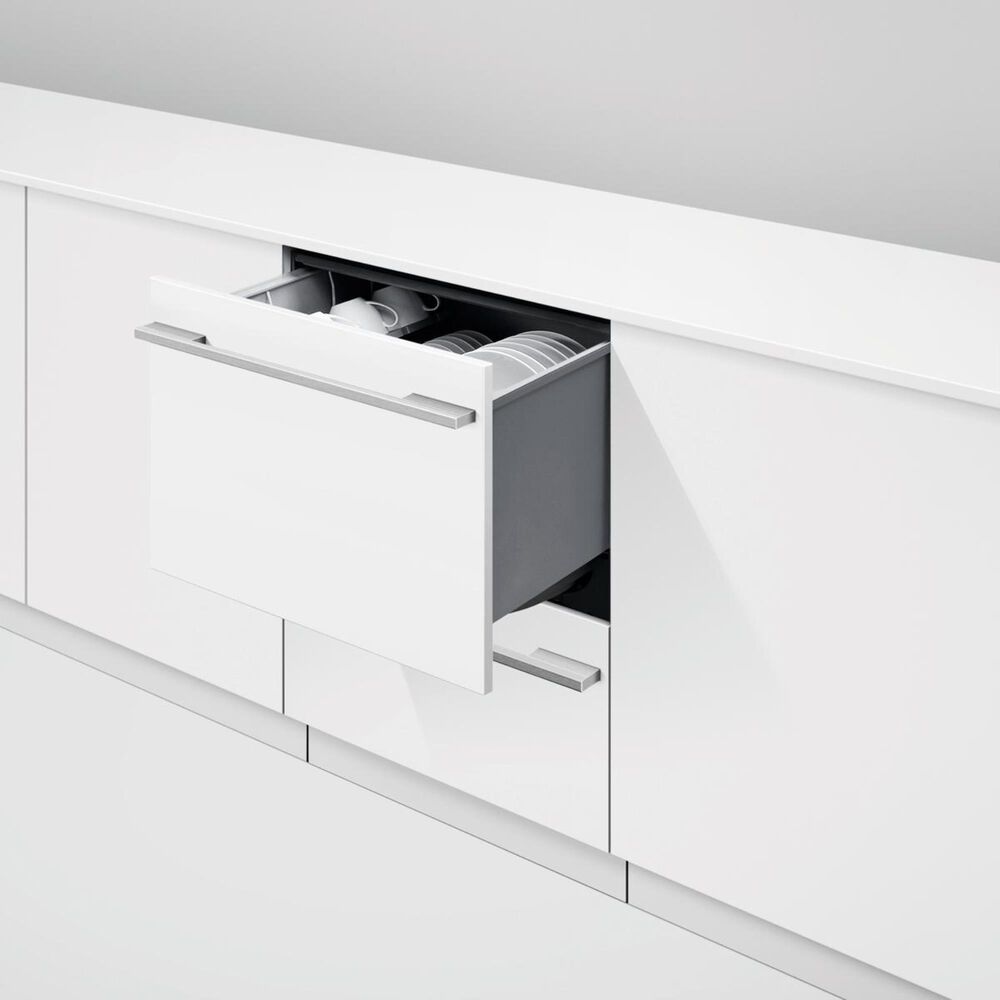 Fisher and Paykel 14 Place Setting Double DishDrawer Built-In Dishwasher - Panel Sold Separately, , large