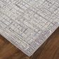 Feizy Rugs Lennon 6"7" x 9"4" Gray and Beige Area Rug, , large