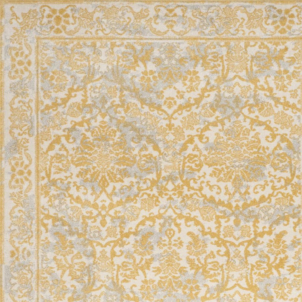 Safavieh Evoke EVK242S-27 2&#39;2&quot; x 7&#39; Ivory/Gold Runner, , large