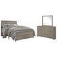 Signature Design by Ashley Culverbach 3 Piece Queen Bedroom Set in Driftwood Gray, , large