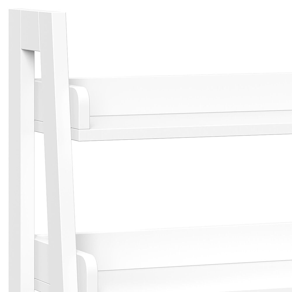 RiverRidge Home 2-Tier Kids Ladder Wall Shelf in White, , large