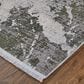 Feizy Rugs Cadiz 39N6F 4"10" x 7"10" Green and Ivory Area Rug, , large