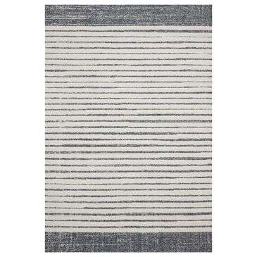 Loloi II Hagen 2"7" x 4" White and Ocean Area Rug, , large