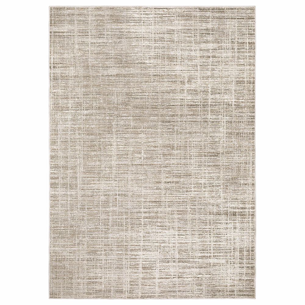 Oriental Weavers Nebulous Weave 9"10" x 12"10" Beige Area Rug, , large