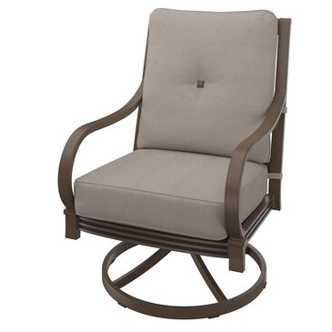 Clear Creek Collection Salina High Back Swivel Rocker (Chair Only), , large