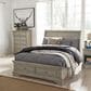Signature Design by Ashley Lettner 5 Piece Full Bedroom Set in Burnished Light Gray, , large