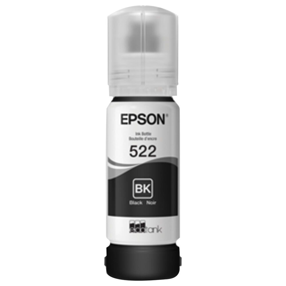 Epson T522 Dye Black Ink Bottle, , large