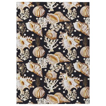 Dalyn Rug Company Seabreeze SZ6 2"3" x 7"6" Black Runner, , large