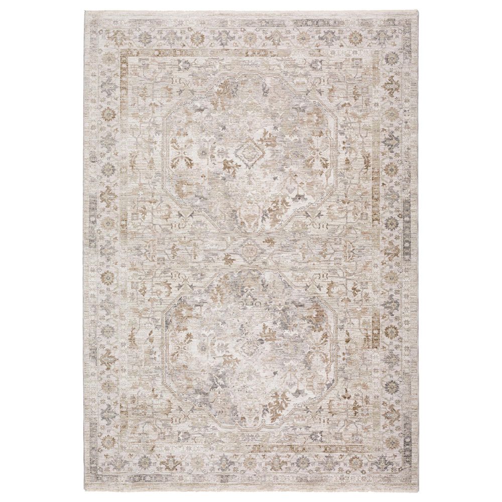 Dalyn Rug Company Cyprus 5" x 7"10" Ivory Area Rug, , large