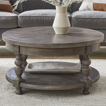Null Aria Round Cocktail Table in Smoke Grey, , large
