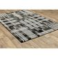 Oriental Weavers Atlas Geometric 752C0 5"3" x 7"3" Black and Gray Area Rug, , large