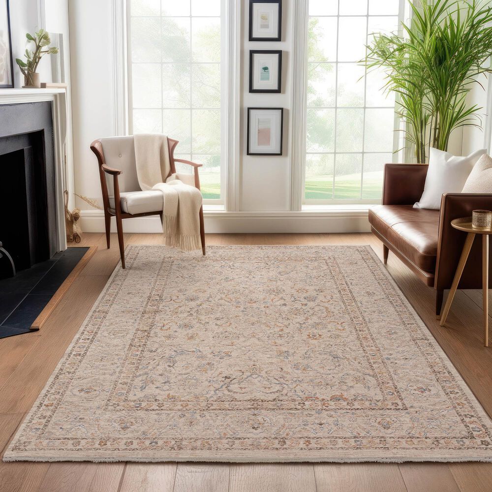 Dalyn Rug Company Vienna VI8 3&#39; x 5&#39; Ivory Area Rug, , large