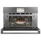 Cafe 30" Five-In-One Electric Single Wall Oven with 120V Advantium Technology in Platinum, , large
