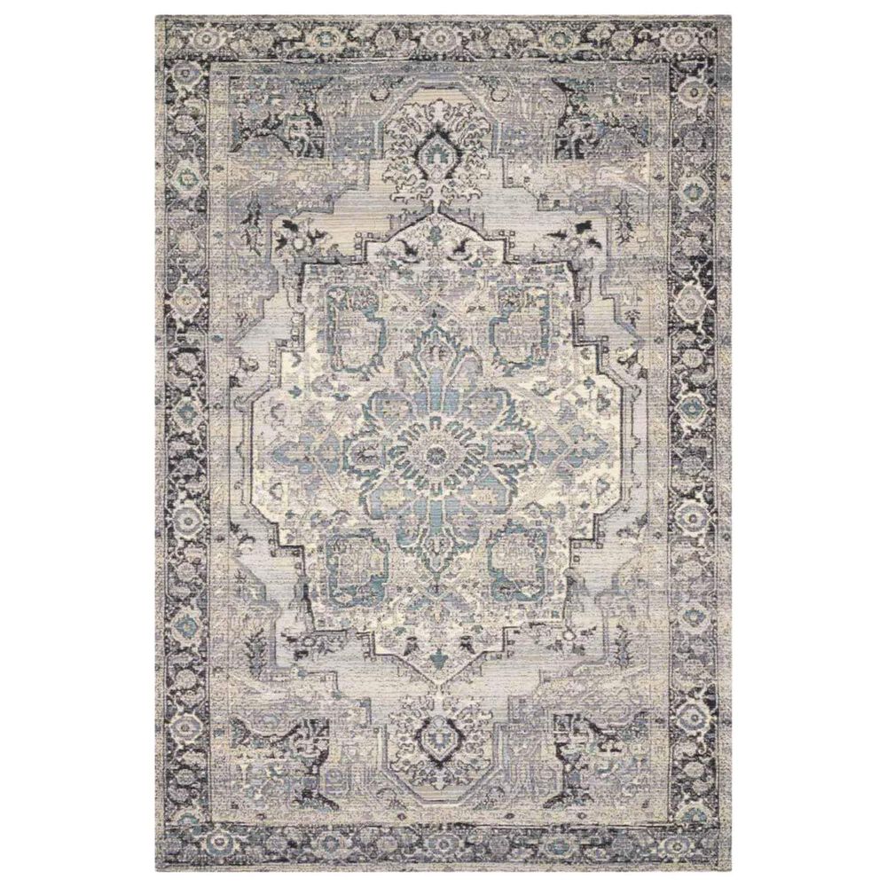 Loloi Mika 7"10" x 11"2" Dark Blue and Dark Blue Area Performance Rug, , large