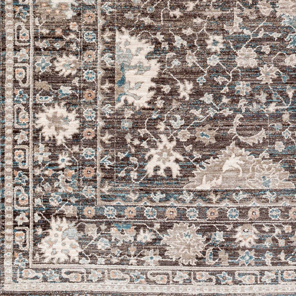 Surya Carlisle 8&#39;10&quot; x 12&#39;6&quot; Dark Brown, Ivory, Light Sage, Dusty Pink, Pale Blue and Olive Area Rug, , large