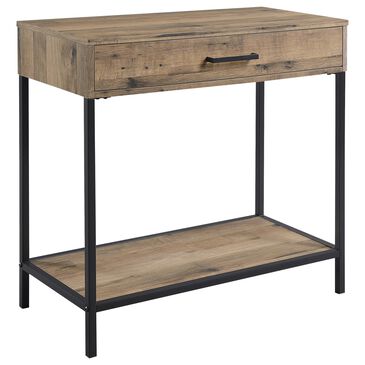 OSP Home Quinton 1-Drawer End Table in Salvage Oak, , large