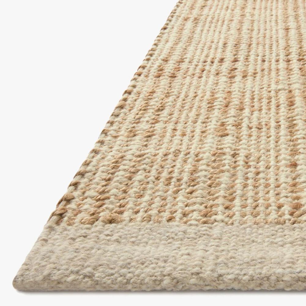 Loloi Cornwall 2&#39;3&quot; x 3&#39;9&quot; Ivory and Natural Area Rug, , large