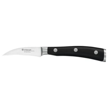 Wusthof Trident Classic Ikon 3" Peeling Knife in Stainless Steel and Black, , large