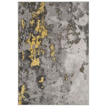 Safavieh Adirondack ADR134H 8" x 10" Grey and Yellow Area Rug, , large