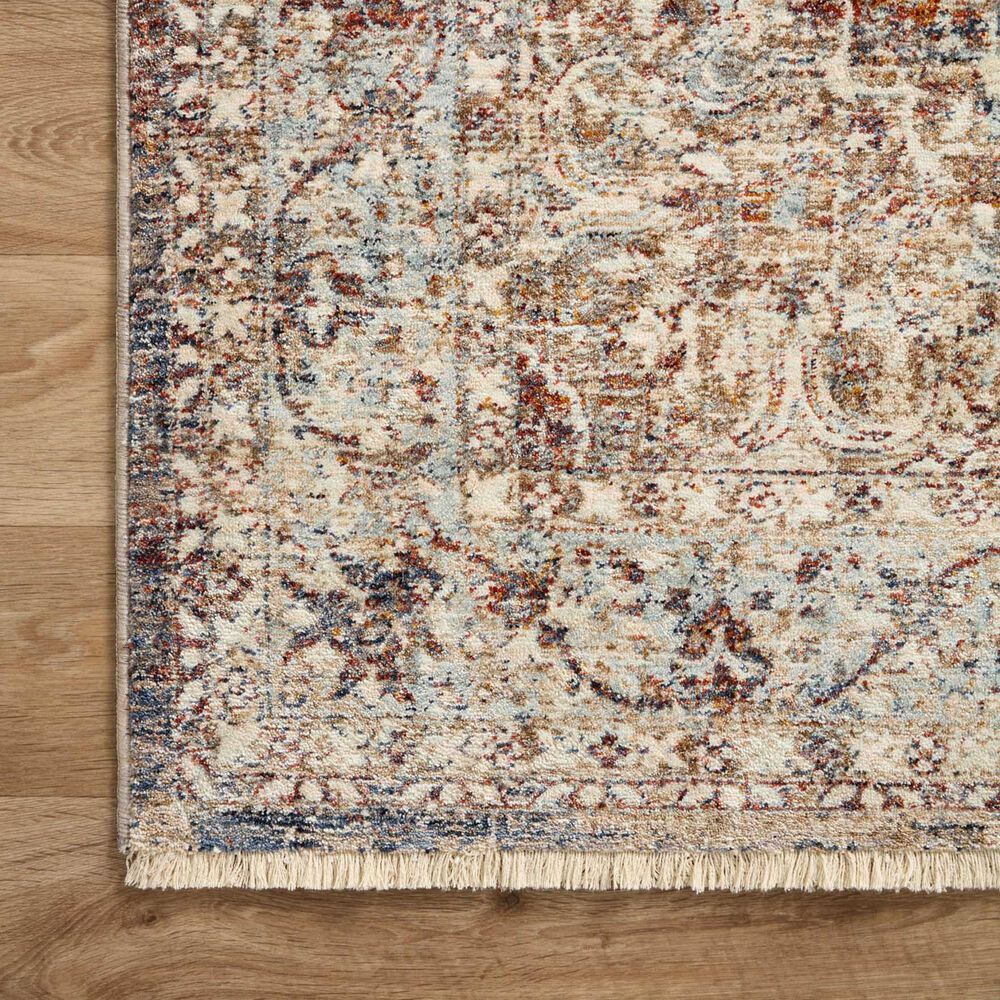 Loloi II Sorrento 2&#39; x 3&#39; Natural and Multicolor Area Rug, , large