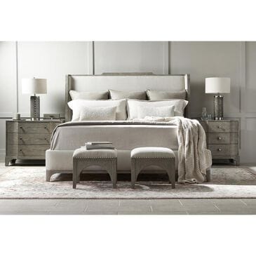 Bernhardt Albion 3 Piece Queen Bedroom Set in Weathered Grey, , large