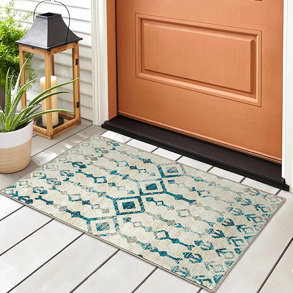 Dalyn Rug Company Brisbane Southwestern 1&#39;8&quot; x 2&#39;6&quot; Linen Area Rug, , large