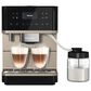 Miele MilkPerfection Clean Steel Metallic Countertop Coffee Machine in Obsidian Black, , large