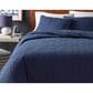 Hallmart Collectibles Shapland 3-Piece King Comforter Set in Navy, , large