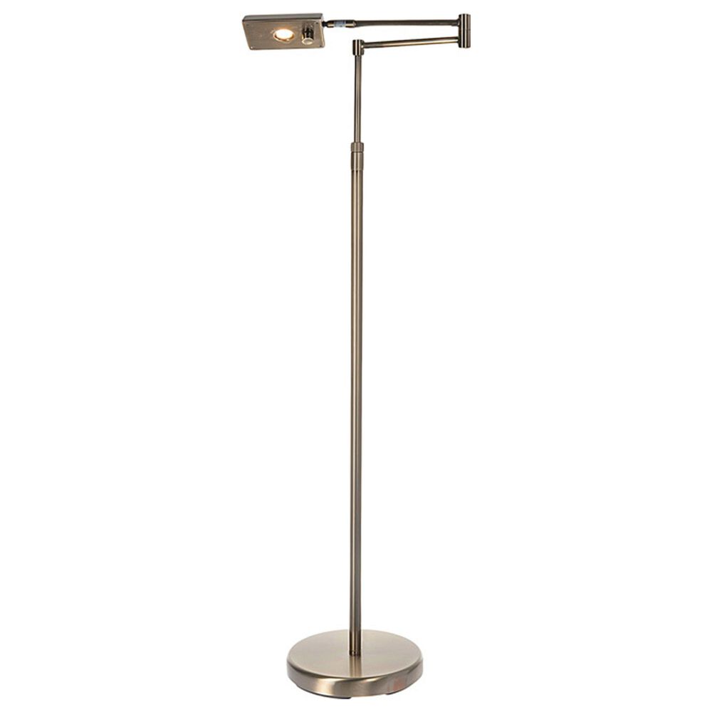 Lite Source Pharma LED Floor Lamp in Antique Brass, , large