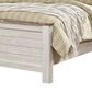 Signature Design by Ashley Willowton 3 Piece King Bedroom Set in Whitewash Finish, , large