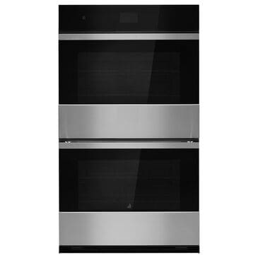 Jenn-Air Noir 30" Double Electric Wall Oven in Stainless Steel and Black, , large