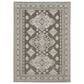 Oriental Weavers Intrigue INT06 9"10" x 12"10" Grey Area Rug, , large