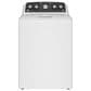 GE 4.5 Cu. Ft. Top Load Washer with Stainless Steel Basket and 7.2 Cu. Ft. Gas Dryer Laundry Pair in White, , large